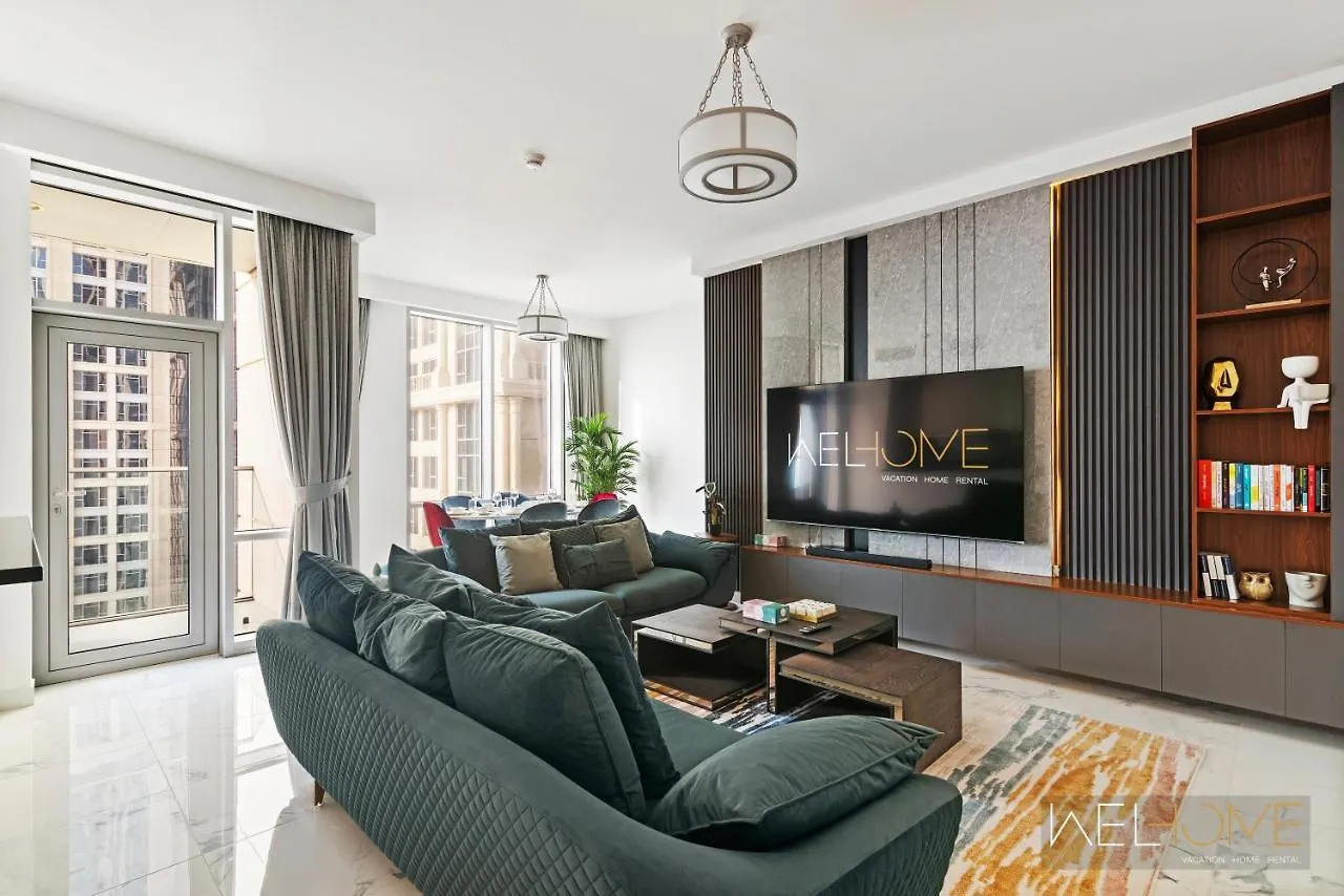 Welhome - 3Br Apt Located Directly On The Dubai Water Canal アラブ首長国連邦
