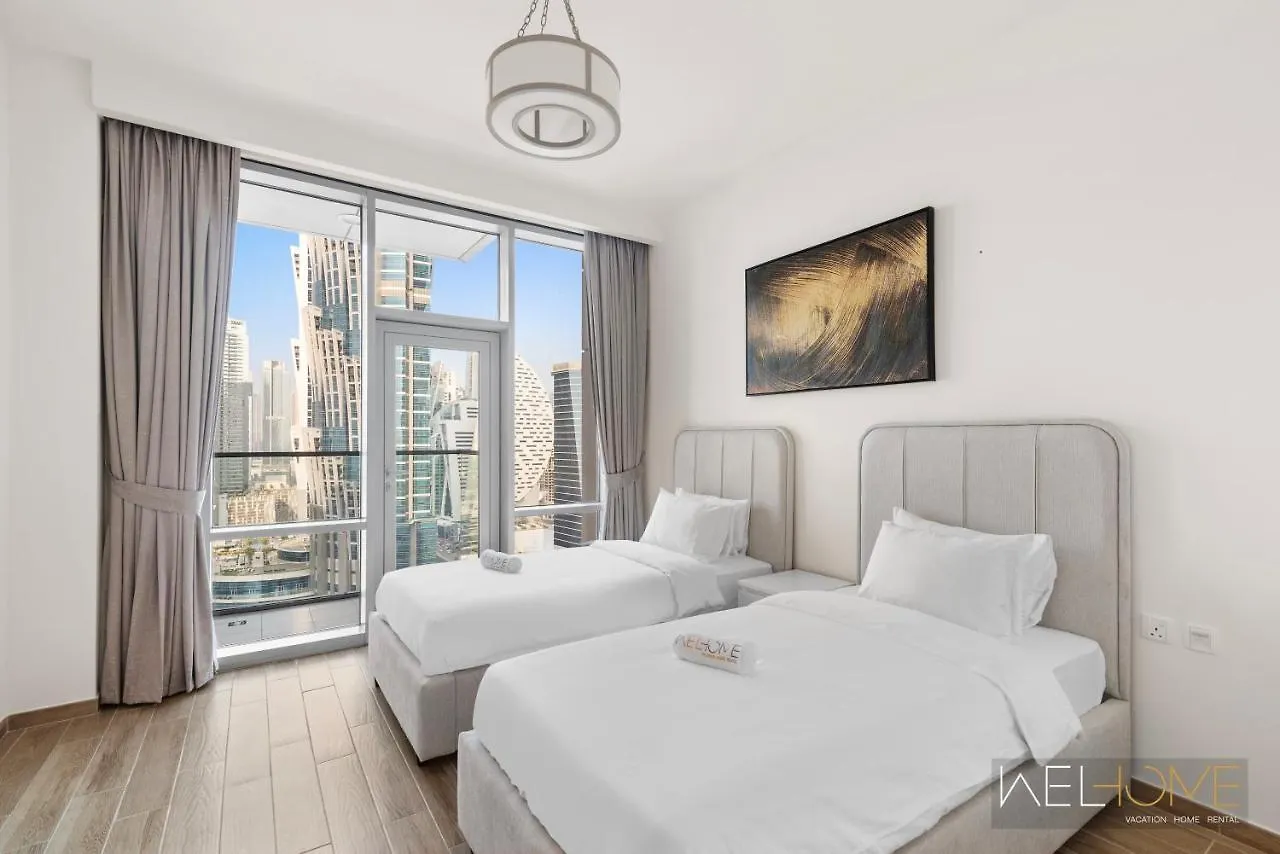 Welhome - 3Br Apt Located Directly On The Dubai Water Canal