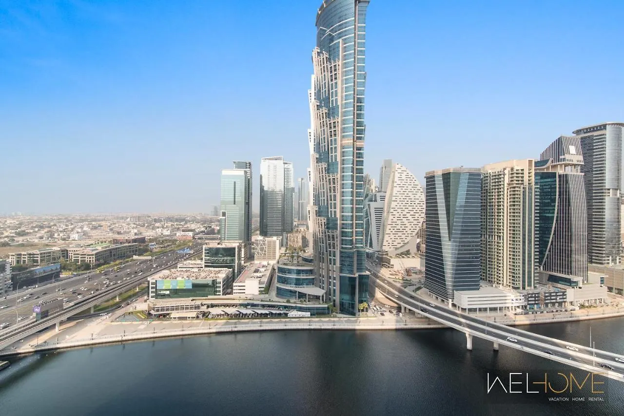 アパート Welhome - 3Br Apt Located Directly On The Dubai Water Canal