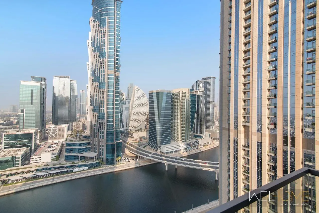 Welhome - 3Br Apt Located Directly On The Dubai Water Canal Apartment